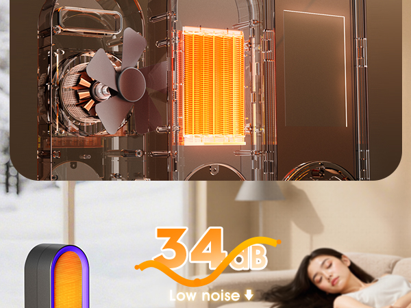 mini heater for office desk