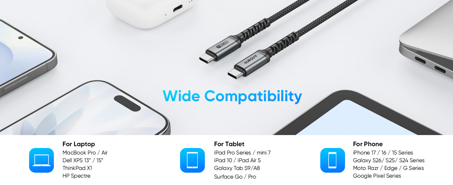 240w usb c to c cable