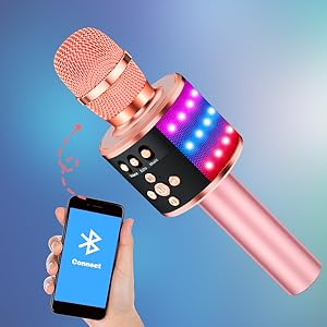 Bluetooth karaoke microphone