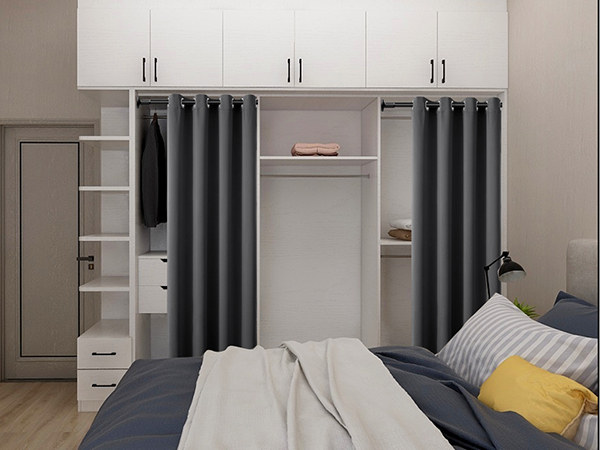 Bedroom Closets curtains