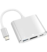 Battony USB C to HDMI Adapter USB Type C Adapter Multiport AV Converter with 4K HDMI Output USB C...
