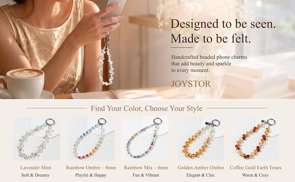 phone charm wrist strap