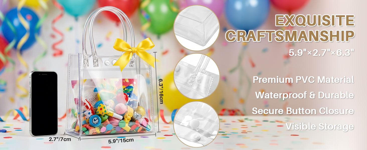 Clear Gift Bags