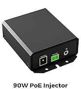 Procet Gigabit PoE++ Injector, 90W Industrial High Power Over Ethernet PoE++ Adapter with Wide Te...