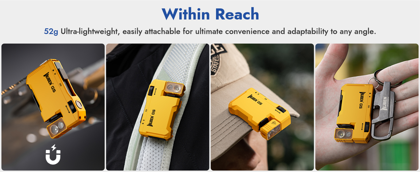 wuben g5 edc flashlight