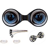 0.71inch Double Eye Round LCD Display Module Compatible with Raspberry Pi Pico/Pico W/Pico 2/Pico...