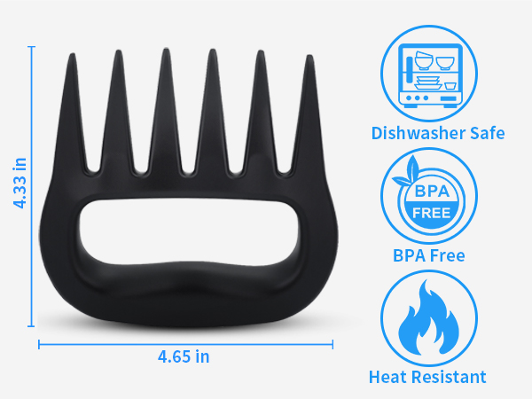 meat shredder claws bear claws meat shredder pulled pork claws grill accessories BBQ