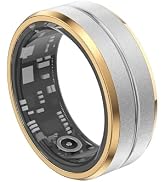 Smart Rings for Men &amp; Women, Fitness Waterproof Health Ring for Pedometer, Heart Rate and Sleep T...