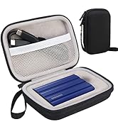 Lacdo Hard Carrying Case for Samsung T7 Shield / T7 / T7 Touch Portable Solid State Drives 500GB ...