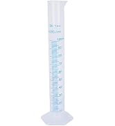 Labriciyon 100ml Plastic Graduated Cylinder, 1pc, Transparent, Measuring Cylinder Set, Science La...