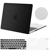 MOSISO Compatible with MacBook Air 13 inch Case 2024 2023 2022 M3 M2 A3113 A2681, Plastic Hard Sh...