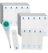 Juvale 100-Pack Disposable Digital Thermometer Probe Covers - Oral, Rectal, Armpit Temperature Re...