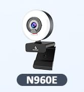 NexiGo N960E 1080P 60FPS Webcam with Light