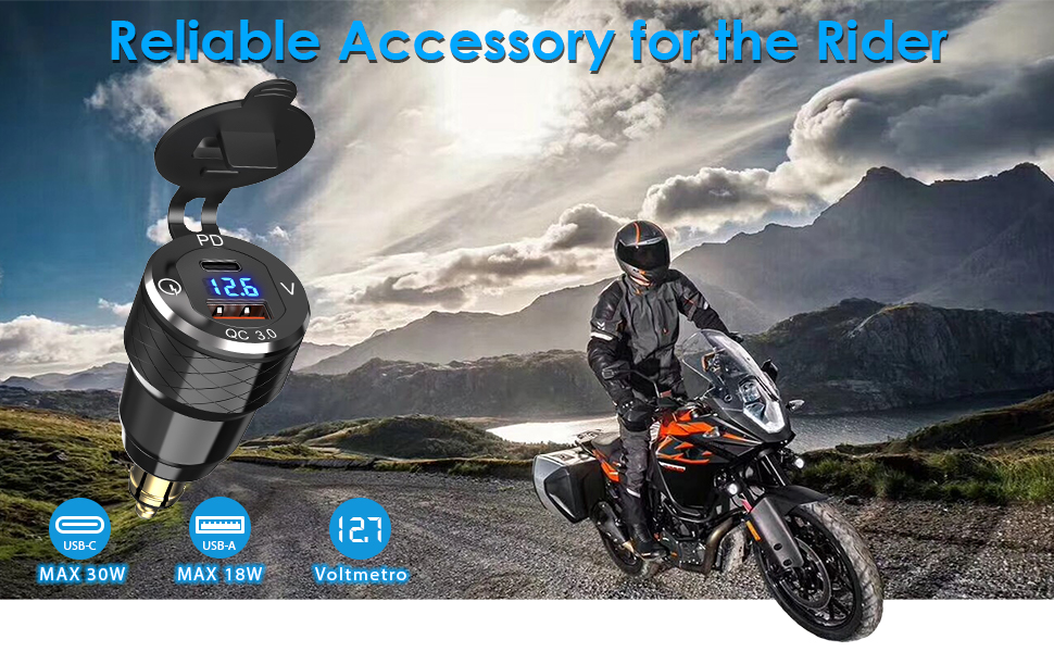 bmw motorcycle power adapter