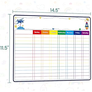 daily morning routine chart for kids