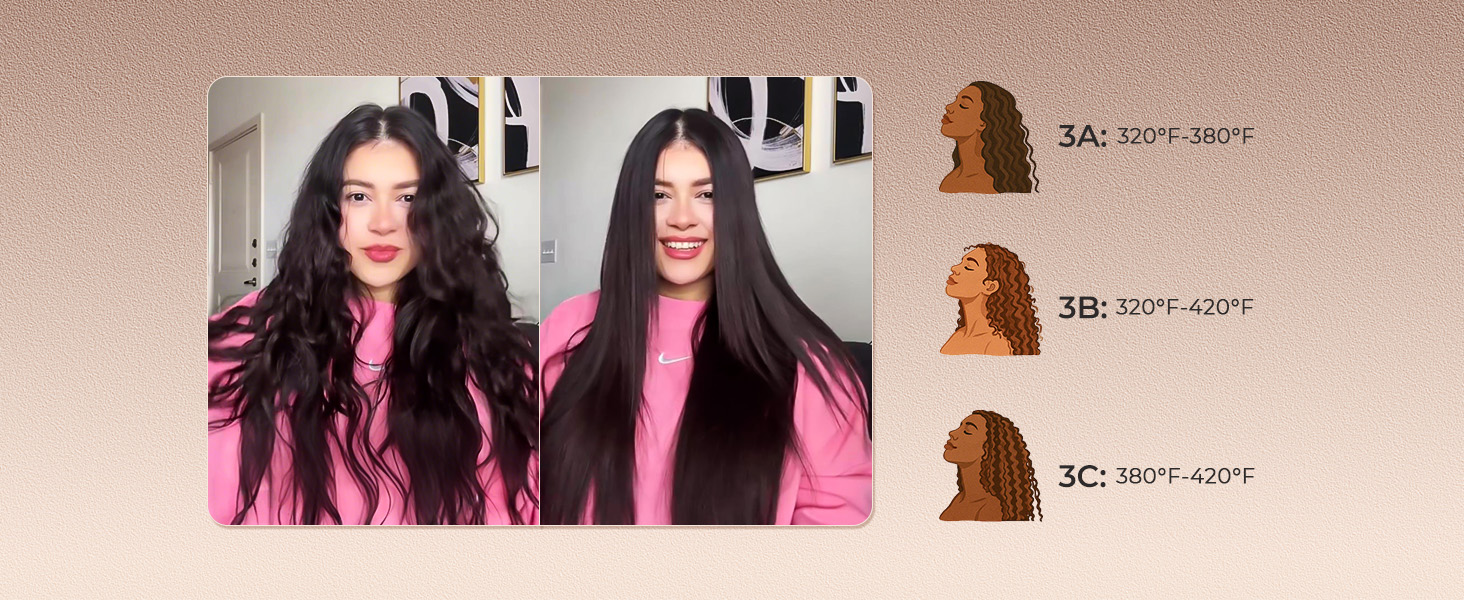 TYMO Flat Iron Hair Straightener