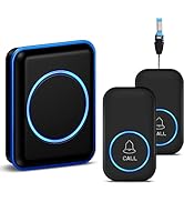 Caregiver Pager, FullHouse Wireless Call Button 1000+ Feet, SOS Alert Nurse Calling Elderly Fall ...