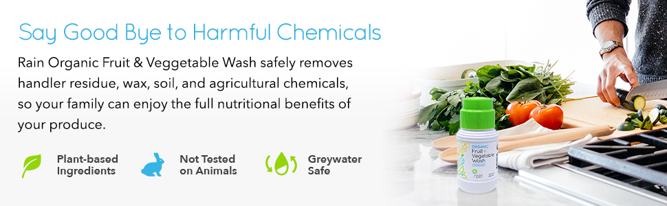 safely removes handler residue, wax, soil, and agricultural chemicals and pesticides