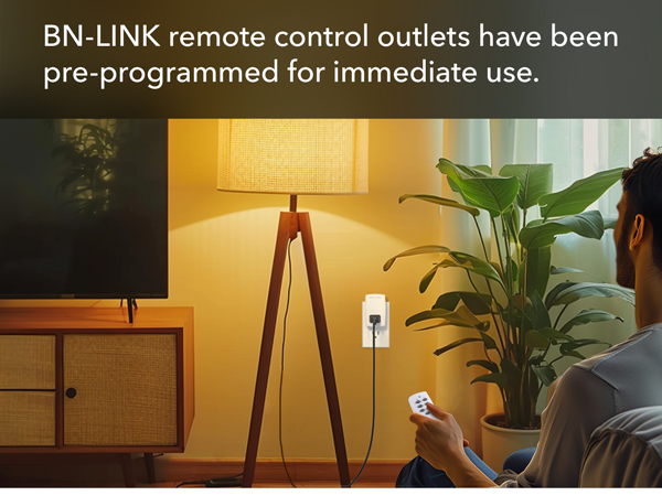 remote control outlet plug
