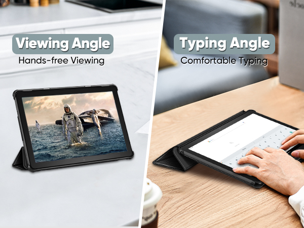 Kindle hd 10 case cover 2023 2021 sleeve bag flip folding magnetic Rotatable Kickstand Shockproof