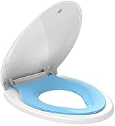 YASFEL Toddler Toilet Seat, Potty Training Toilet Seat for Toddlers, Kids &amp; Adults Plastic Toilet...