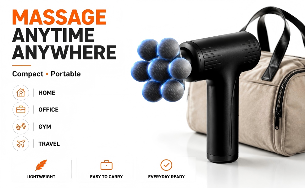 massage gun mini travel massage gun mini massage gun deep tissue powerful small massager
