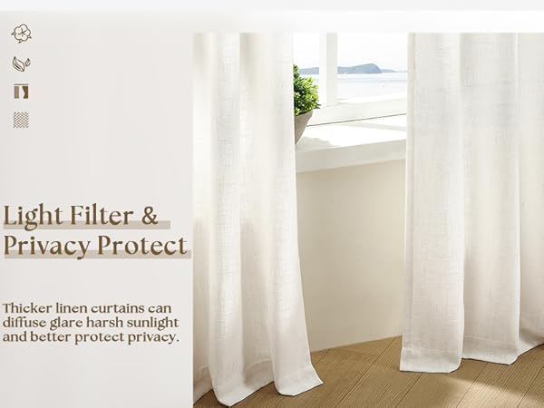 light filtering curtains