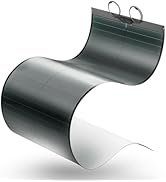 BougeRV Yuma 200W CIGS Thin-Film Flexible Solar Panel, The Most Flexible Solar Panel with Pre-Pun...