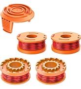 WA0004 Wa0010 String Trimmer Spool Line with Cap Head, 0.065" 160ft Weed Eater Spool Compatible w...