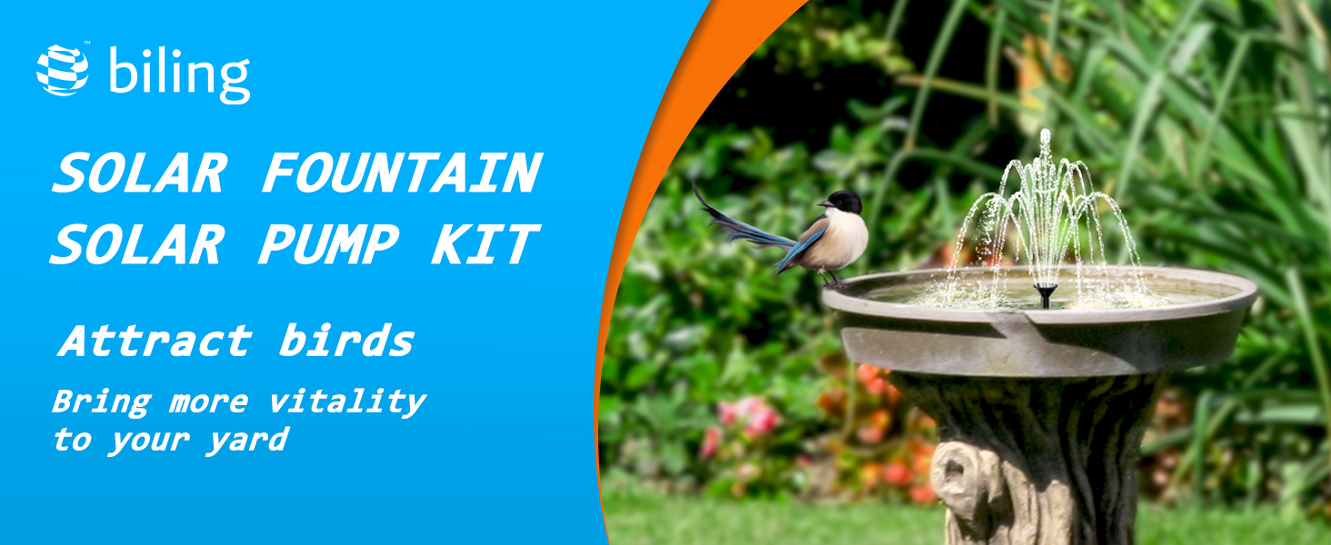 2,5W solar fountain 1