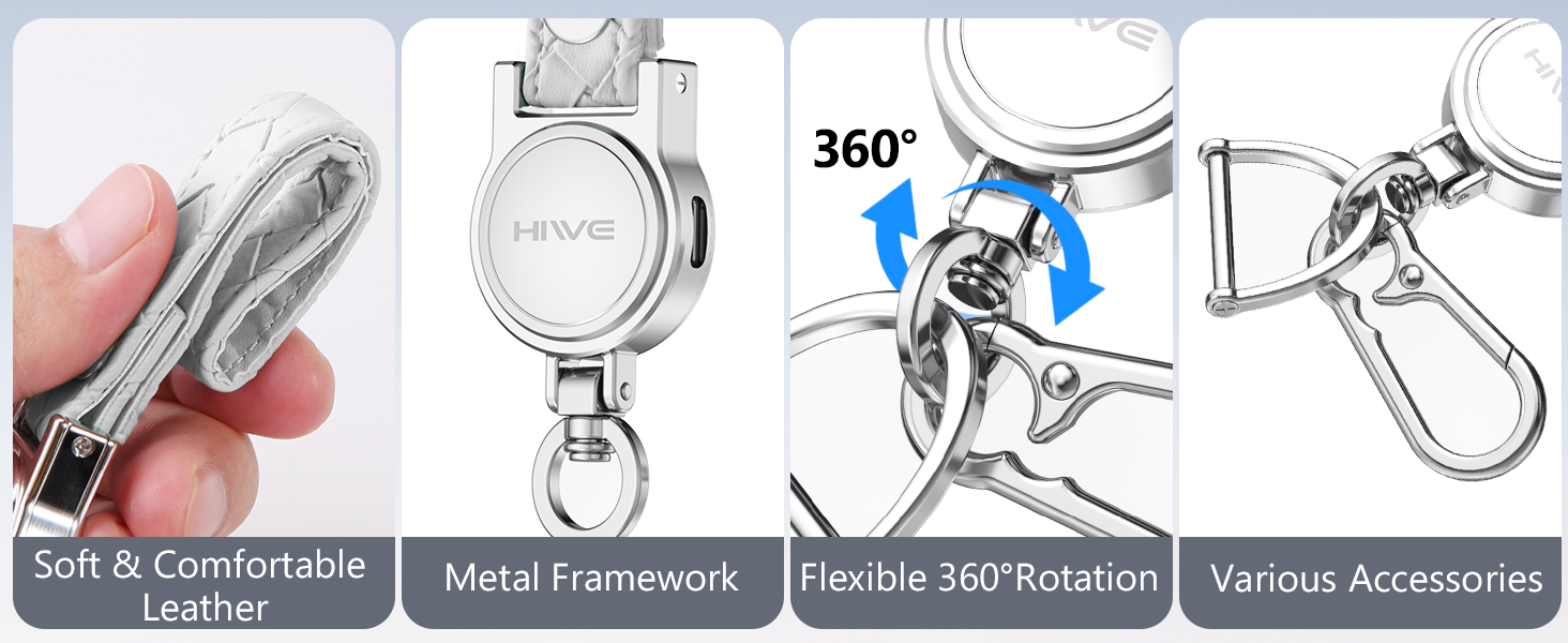 Anti Lost Keychain works with Find My