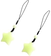 Zhuluck Luminous Star Keychain Fashion Handbag Pendant Unisex Key Chain Charm Key Chain Glow In T...