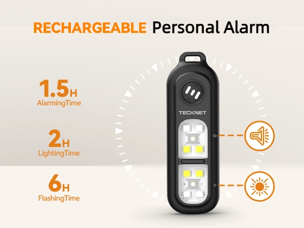 rechargeable alarm