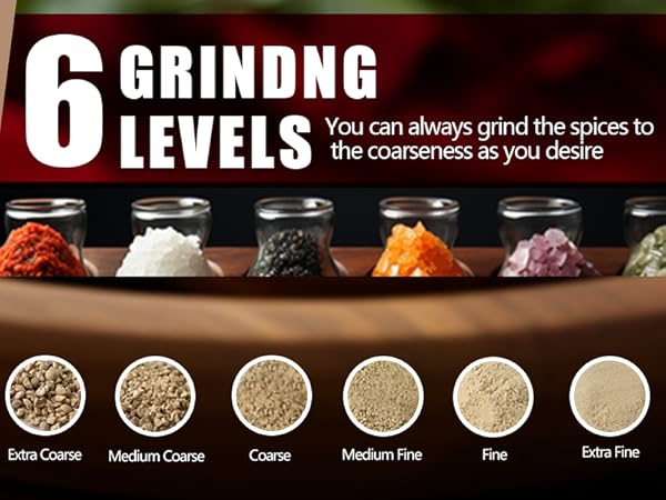 gravity electric pepper grinder