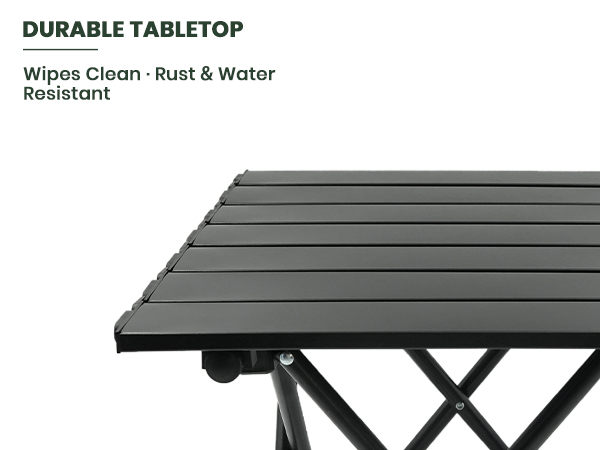 small folding table portable