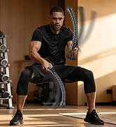 Ropeless Battle Ropes for Home Gym, Portable Cordless Workout Ropes with Gloves