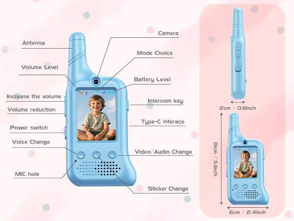 Video Walkie Talkies for Kids