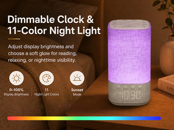 wake up light sunrise alarm clock