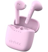 Defunc True LITE II Wireless Earbuds Bluetooth 6.0, Semi in-Ear Headphones with ENC Clear Calls, ...