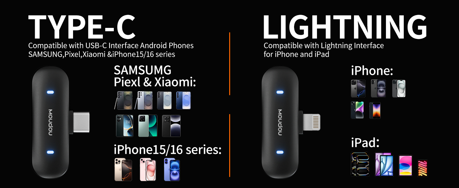 Lightning Receiver USB-C Receiver