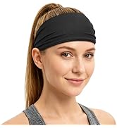 Sukeen Adjustable Cooling Headbands for Women, Non Slip Sweatbands for Women, Lightweight Sweat B...