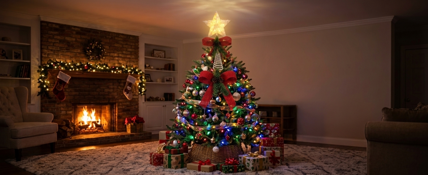 christmas tree topper star