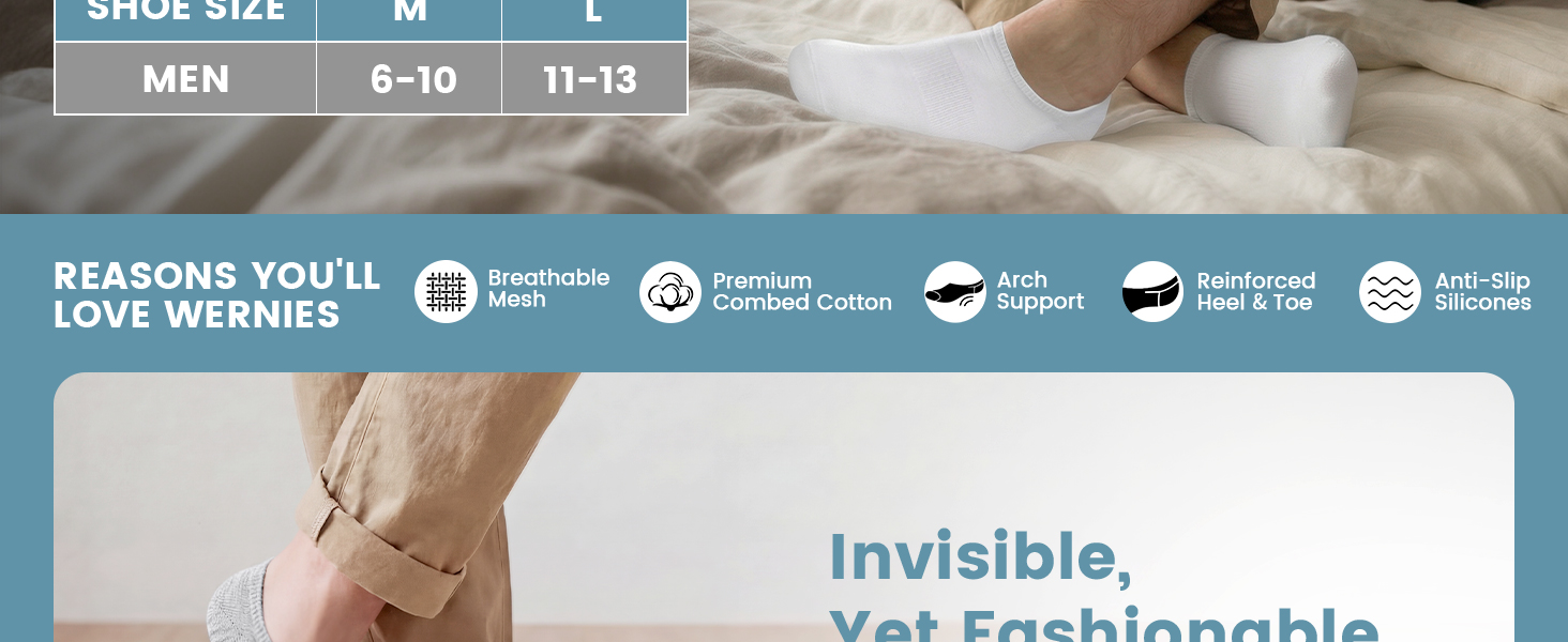 Mens no Show Socks