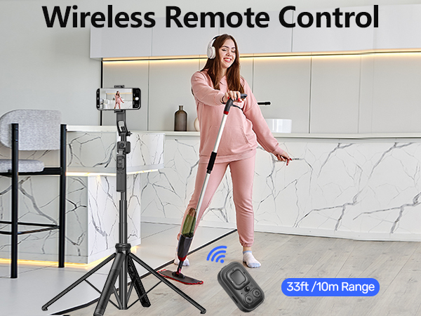 6 in 1 selfie stick tripod with fill light