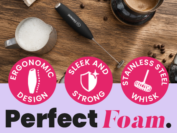 Perfect foam with high torque motor