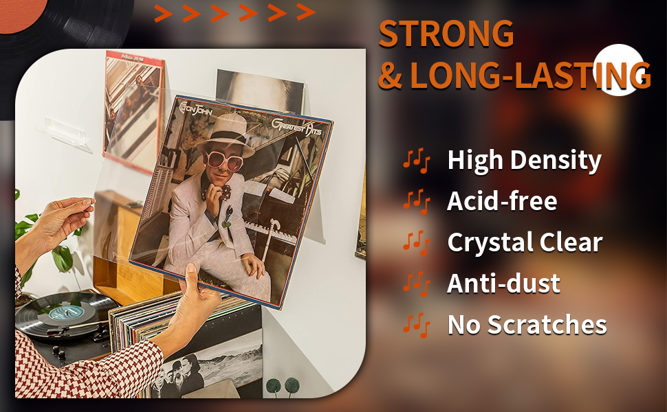 vinyl outer sleeves