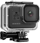 HONGDAK 60M/196FT Waterproof Housing Case for GoPro Hero 8 Black, Protective Underwater Dive Hous...