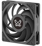 Scythe Wonder Tornado 120 PWN High-Performance Computer Case Fan,120mm x 25mm, Fluid Dynamic Bear...