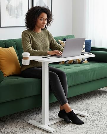 Bedside Table with Wheels