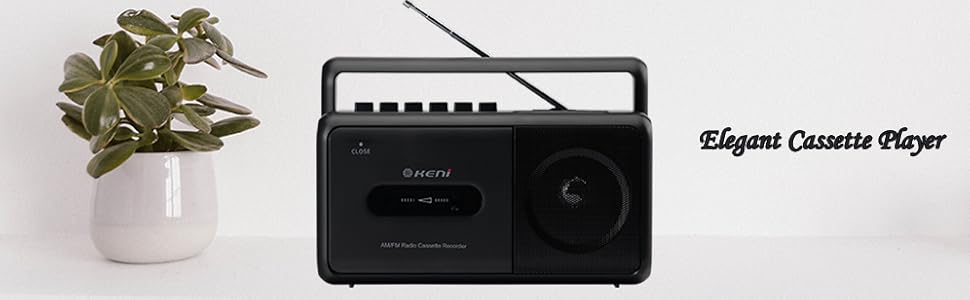 Portable Cassette Player Boombox 